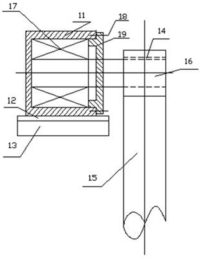 Sealing device for preventing cold air from entering preheater at tail of rotary kiln