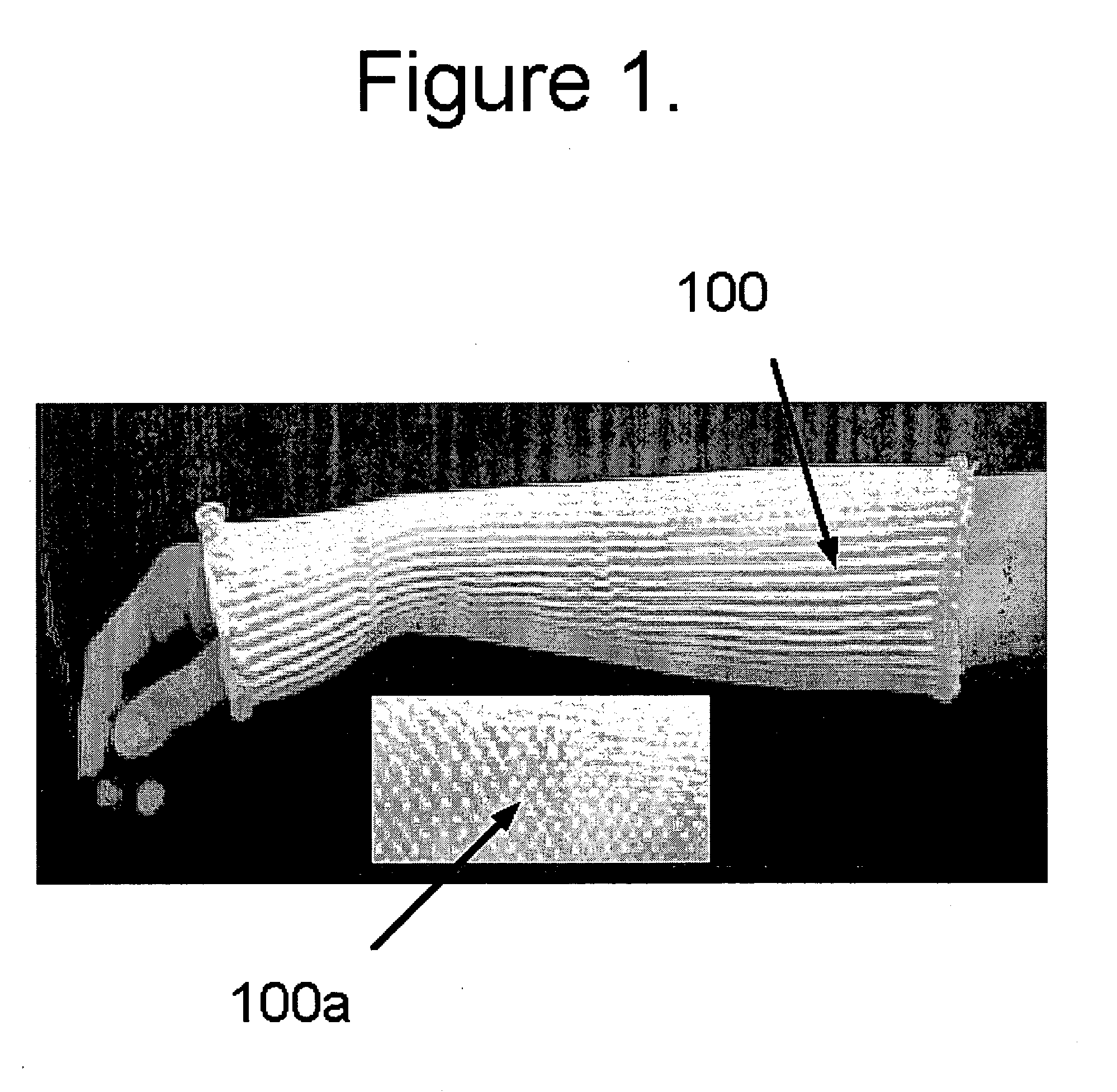 Sleeve-like knitted structure for use as a castliner