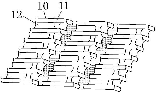 Ceramic stepped corrugated packing