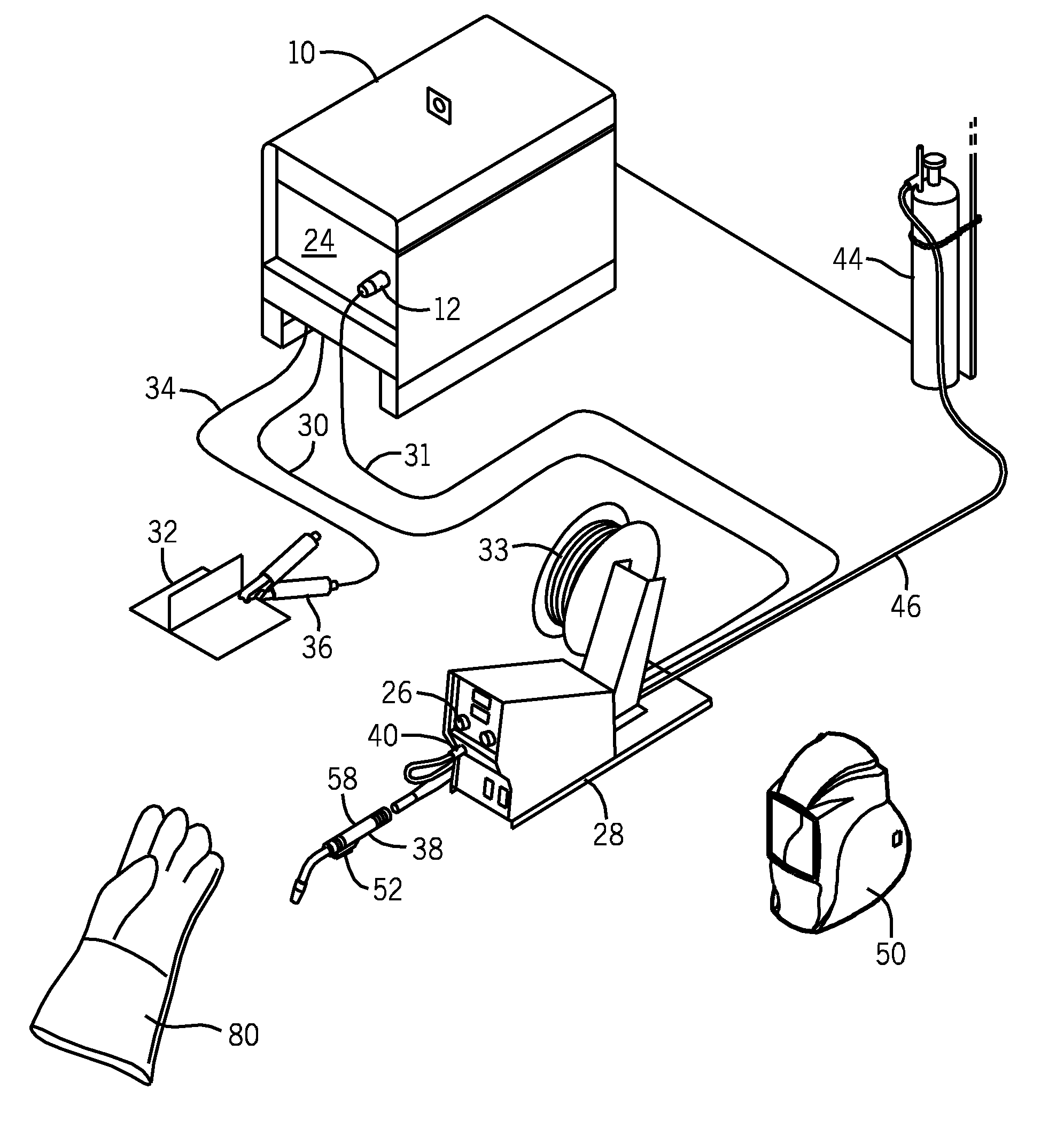 Welding training system