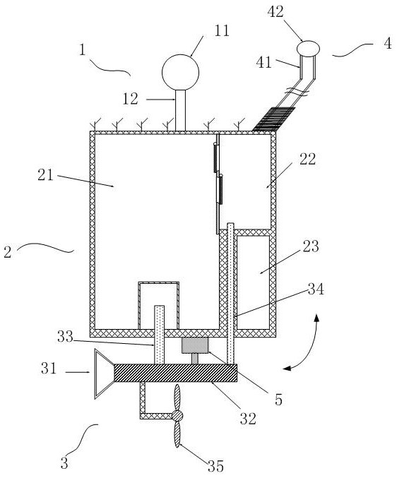 Bird repellent device for cross arms of suspension high-voltage line tower