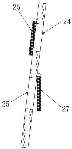 Bird repellent device for cross arms of suspension high-voltage line tower