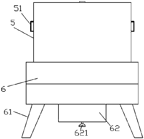 Quick sewage treatment device