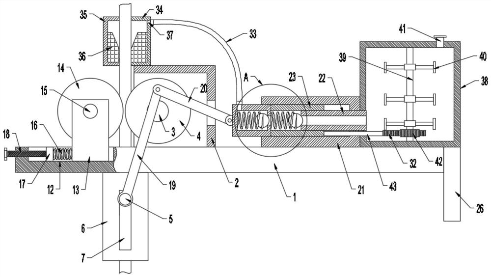 An auxiliary device for elevator maintenance