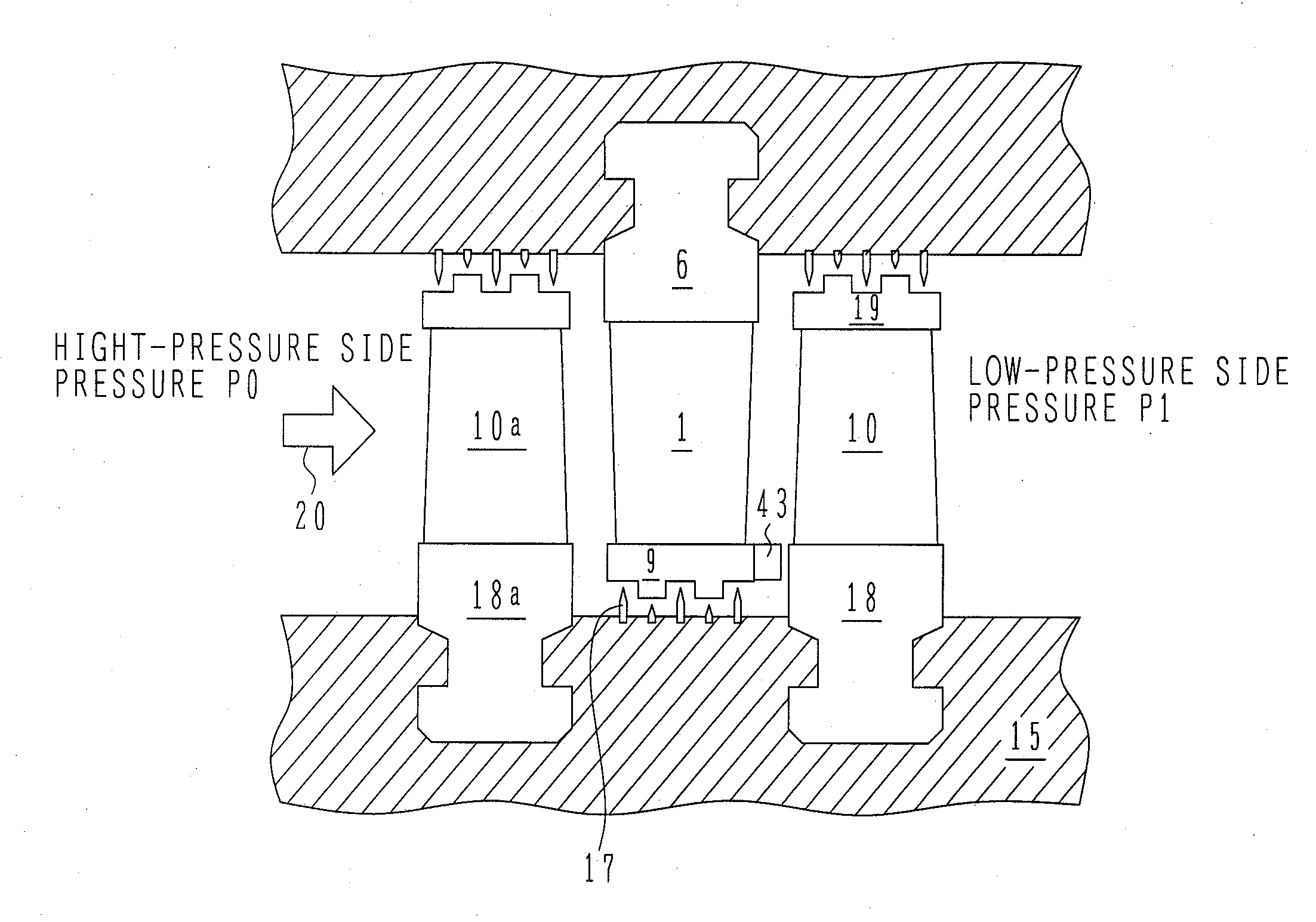 Axial turbine