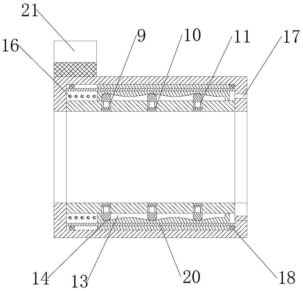 Clamp structure for cable end and auxiliary device with the clamp structure