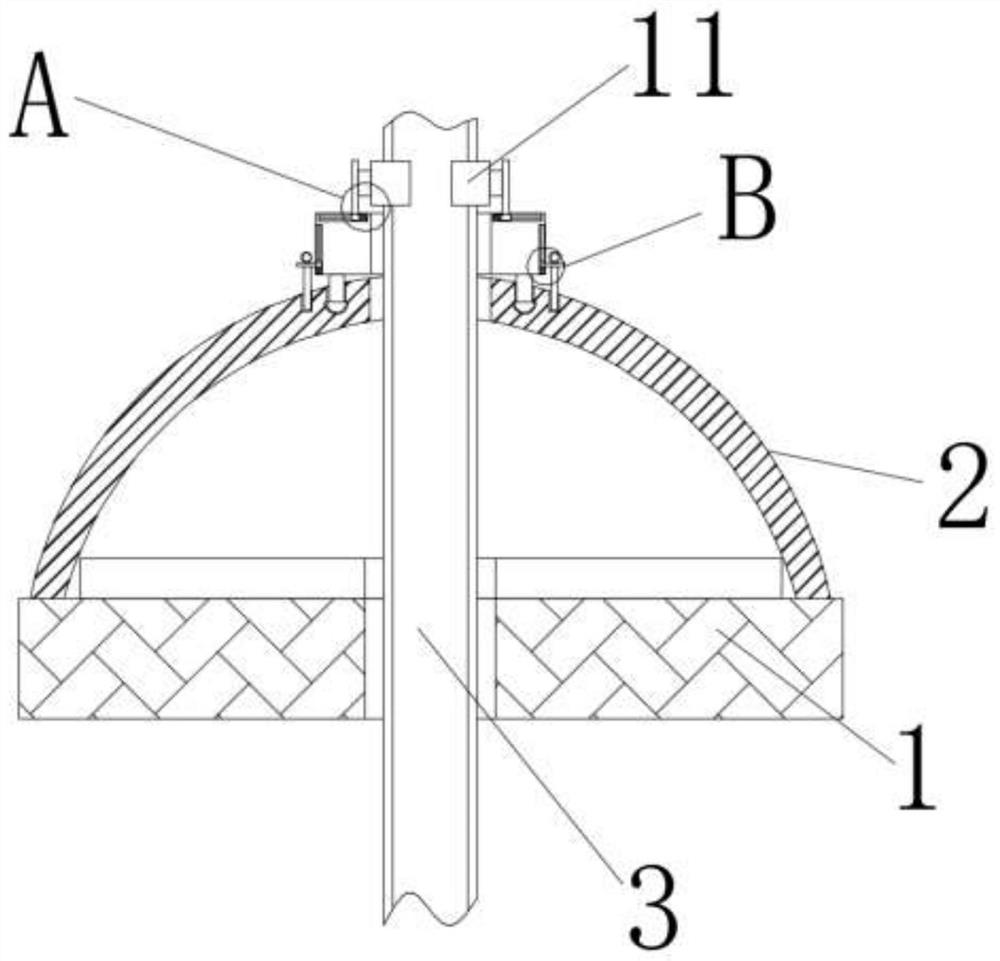 Difficult airway trachea intubation device