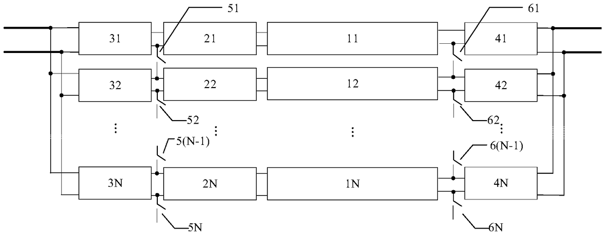 A unidirectional DC voltage conversion device and system and a control method thereof