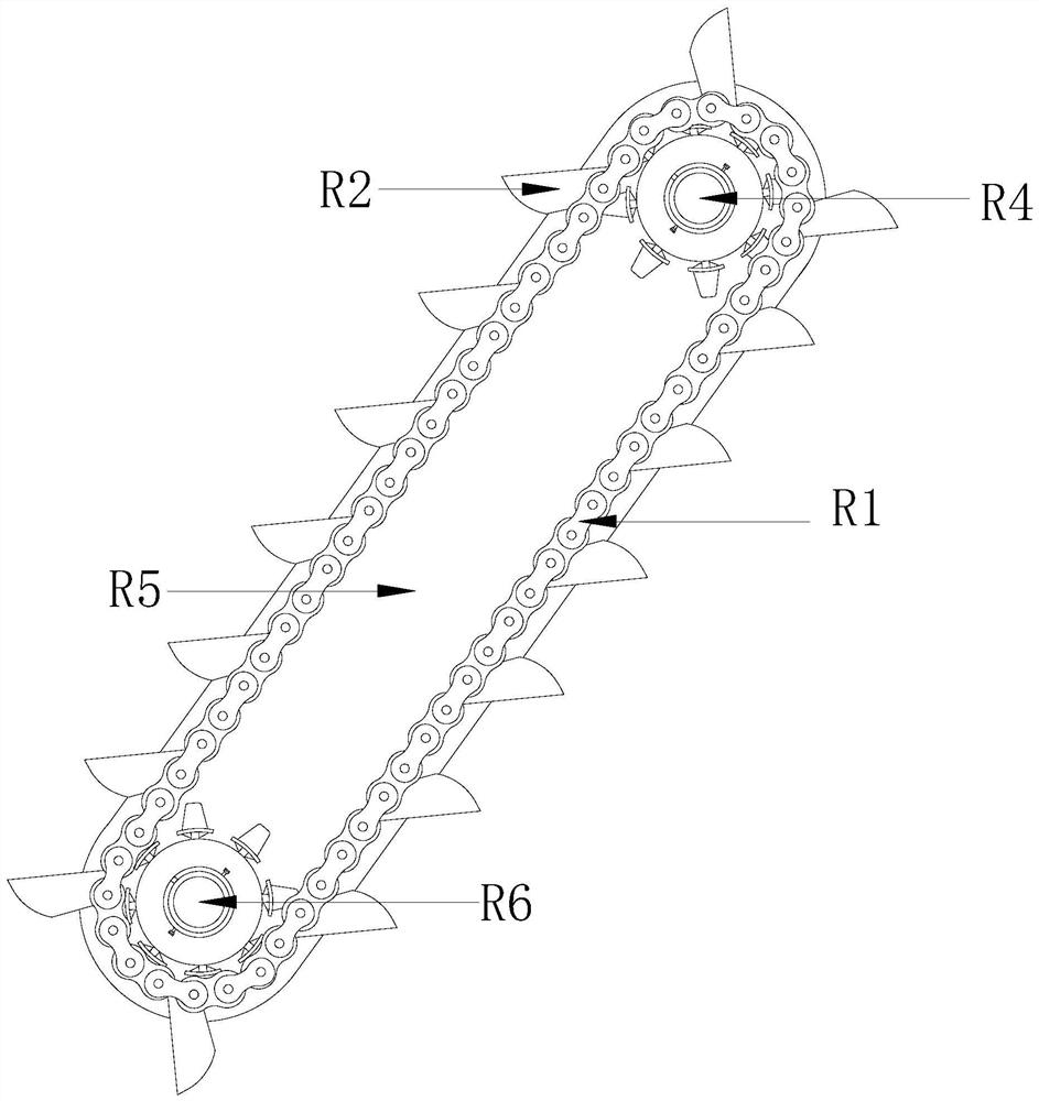 A storage hopper lifting mechanism equipment for screw automatic packaging equipment