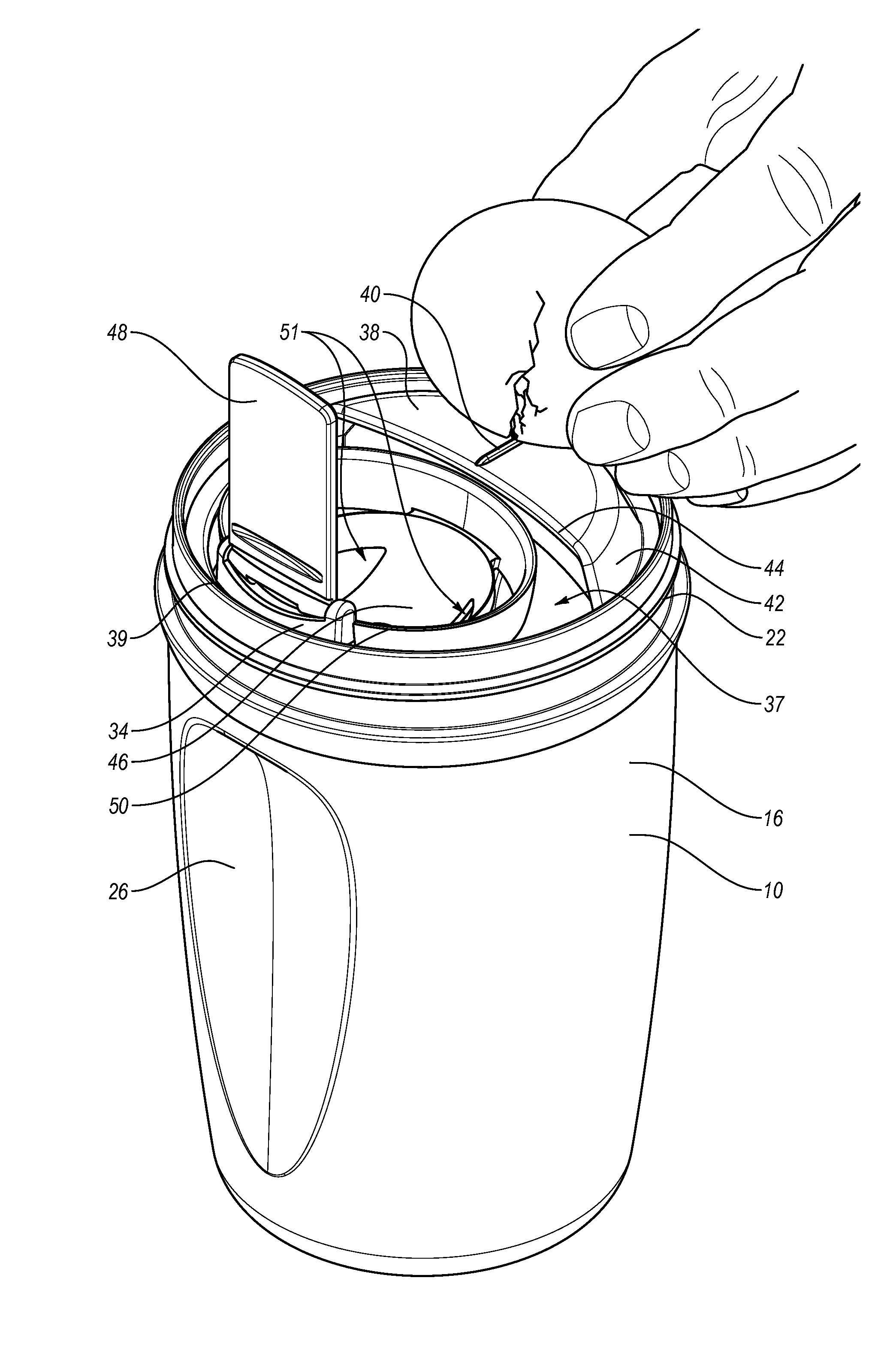 Egg cracker, egg separator and/or egg mixer