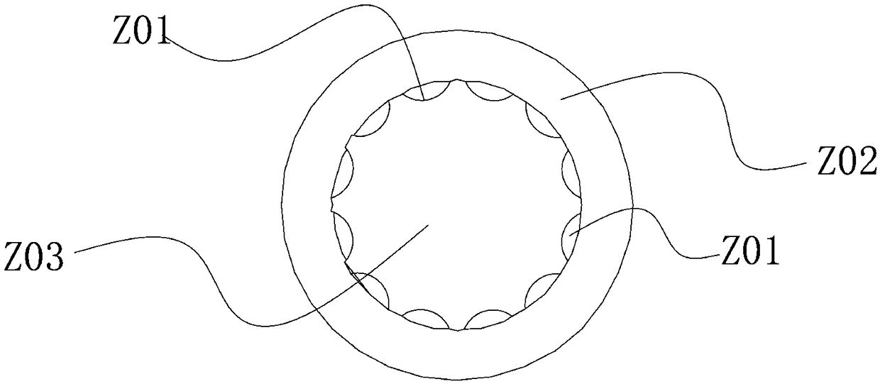 Device for self-starting fire extinguishers by aid of balls and elastic module under condition of open fire