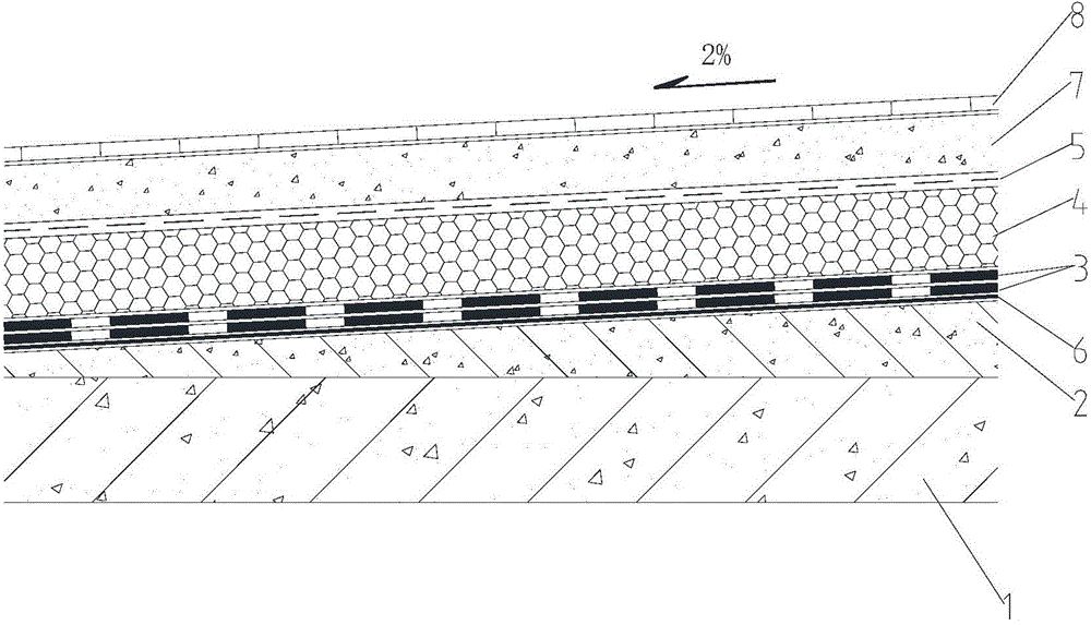 Roof waterproof structure and roof maintenance method