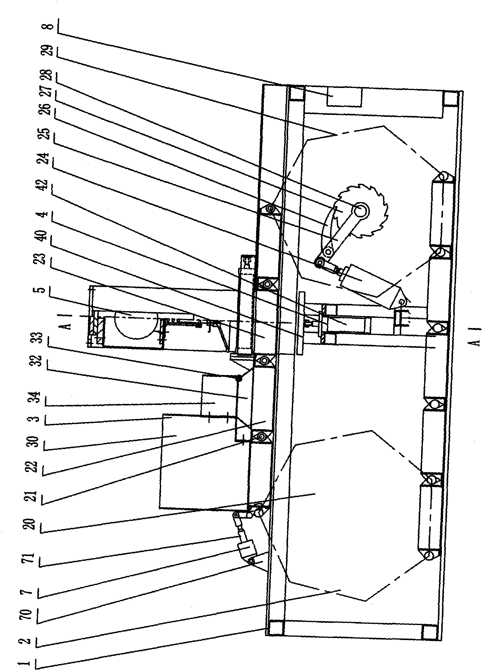 Pneumatic bending press and bending method