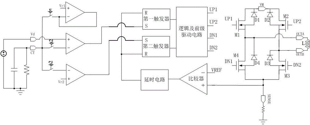 Mixing attenuation control circuit in motor drive chip