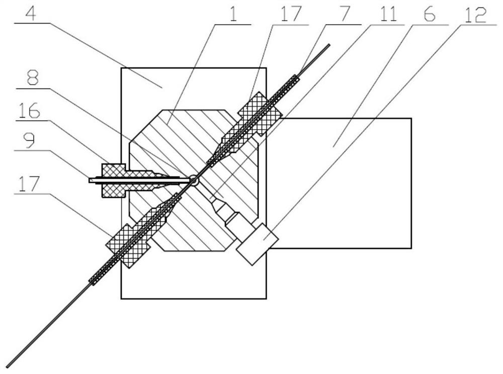 An Adjustable Calibrated Refractive Compensation On-Column Fluorescence Detection Cell