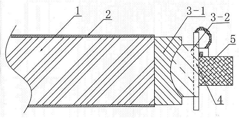 Fluorescent optical fiber and production method thereof, and white light floodlight made from fluorescent optical fiber