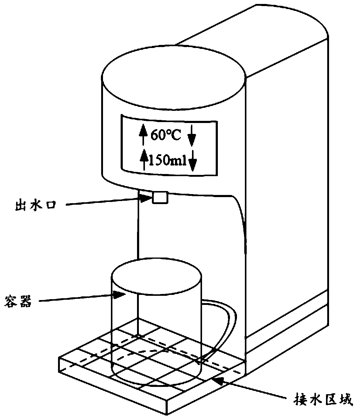 Water dispenser water outlet method, water dispenser and computer readable storage medium