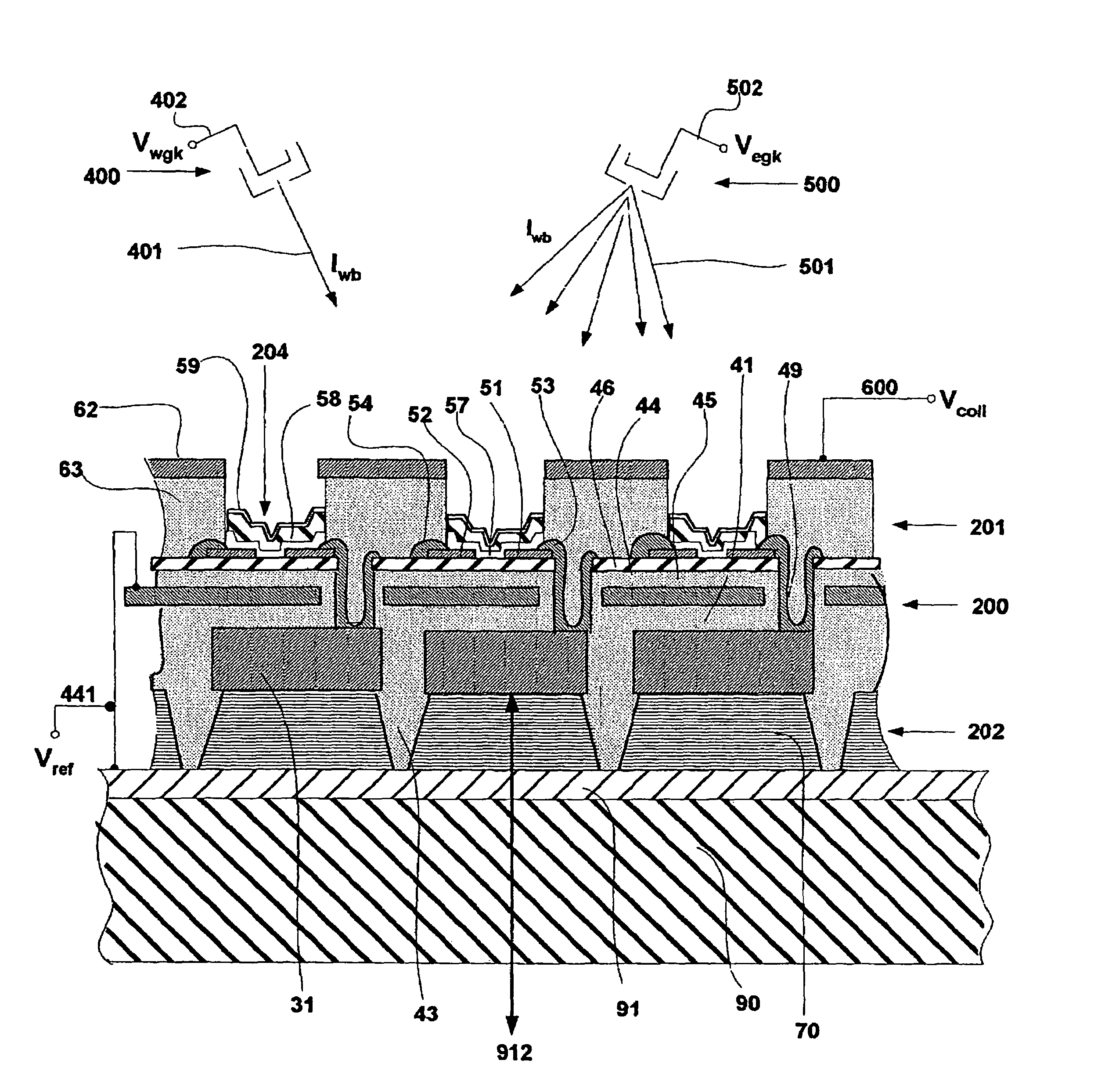 Electron-beam-addressed active-matrix spatial light modulator