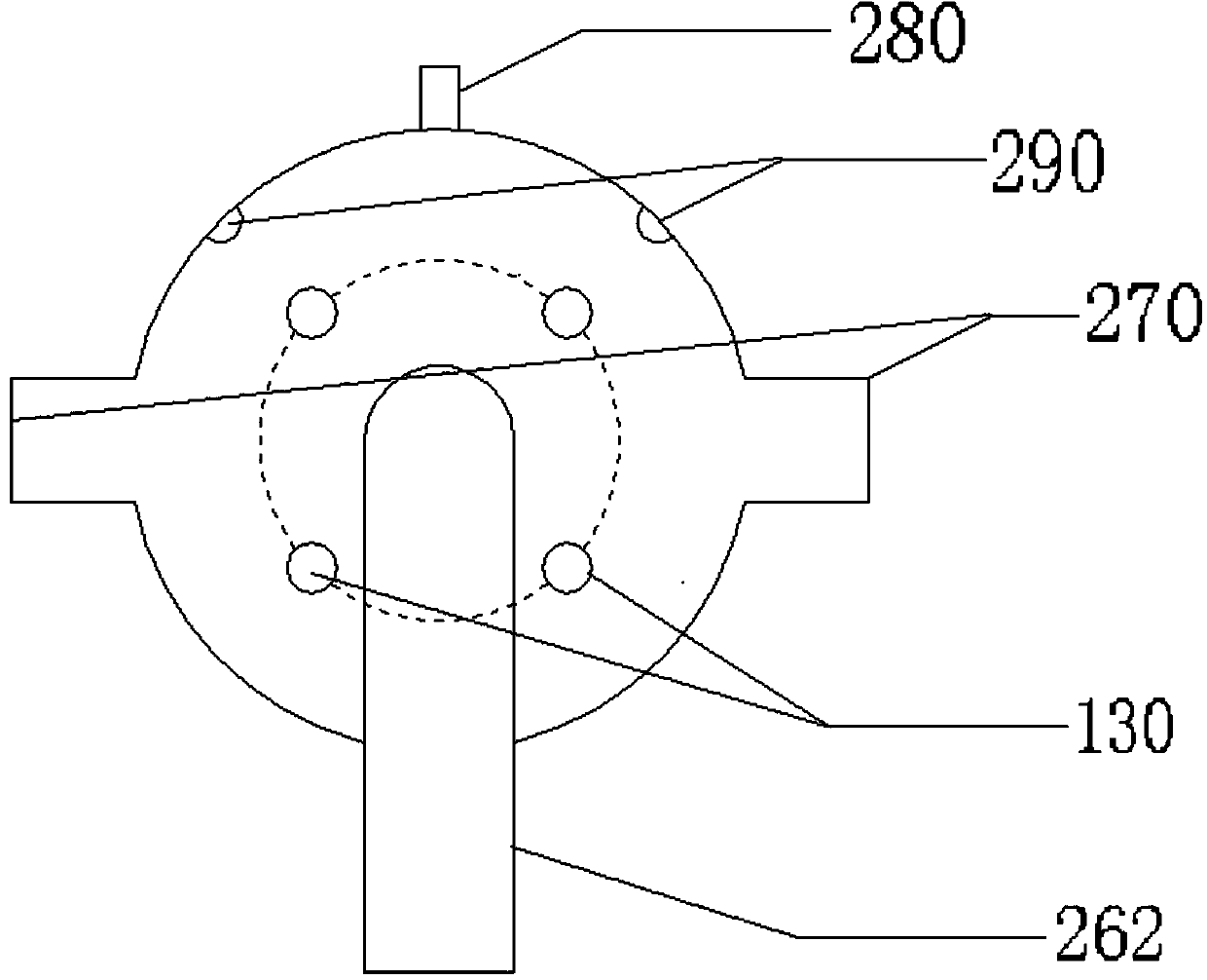 Radial cross-flow moving bed reactor for adsorbing and removing hydrogen sulfide at variable temperature