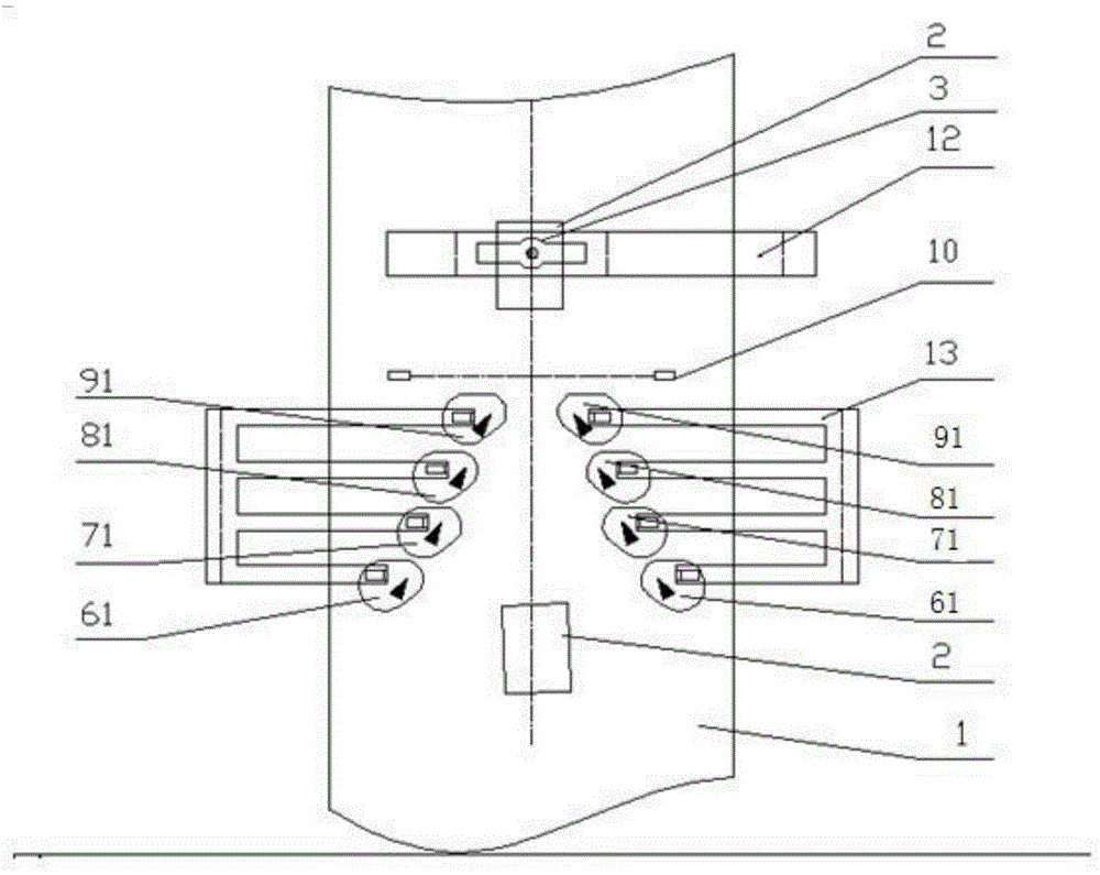 Machine vision online detection system and method for electric connector shell