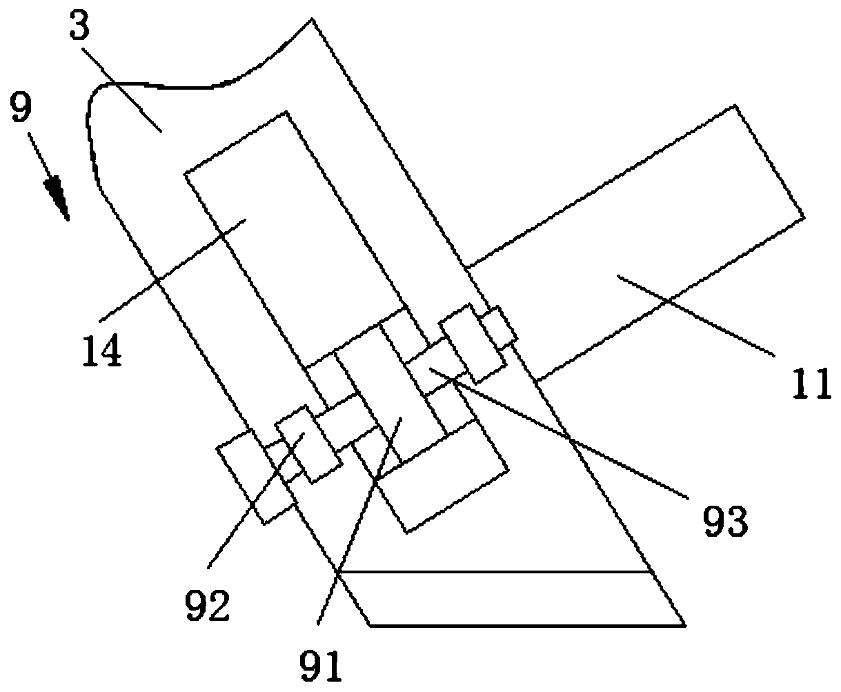 Solar water heater mounting bracket convenient to disassemble and assemble