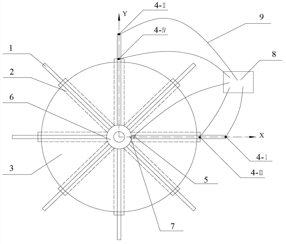 Vibration testing device for hydropower unit in hydropower station and vibration attenuation implementing method of vibration testing device