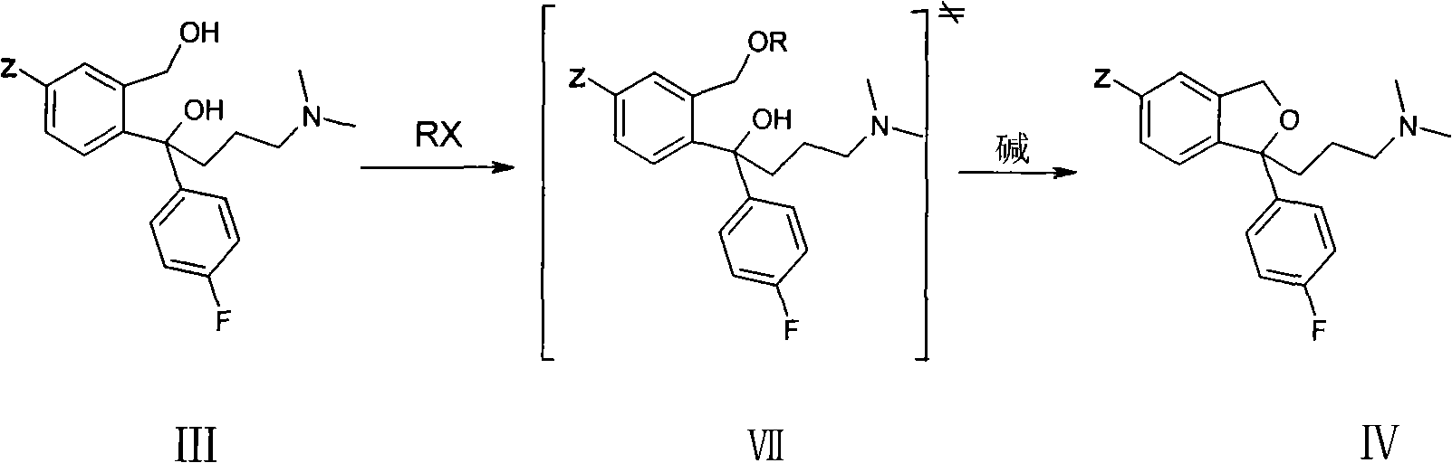 Method for preparing citalopram and S-citalopram