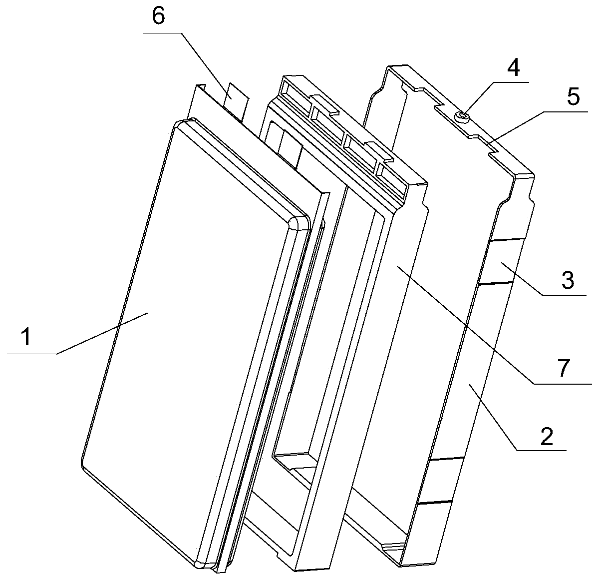 A kind of soft package electric core module and manufacturing method thereof