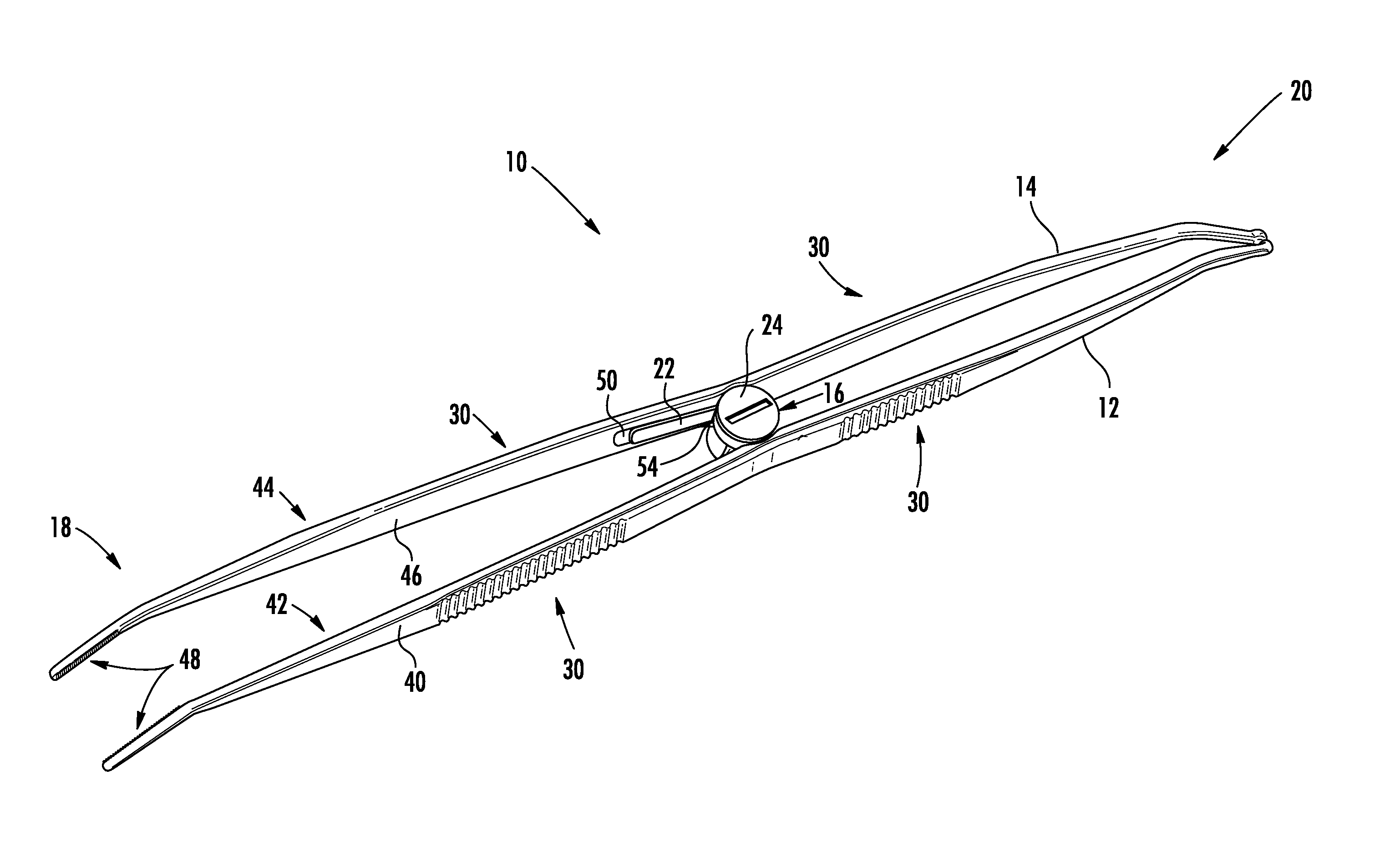 Double ended tweezers