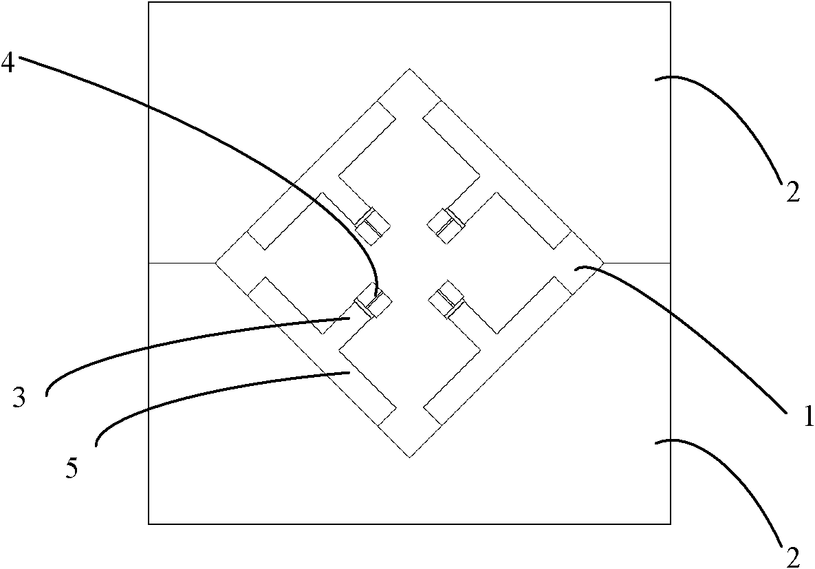 Combined type high-power semiconductor laser side pumping source and preparation method thereof