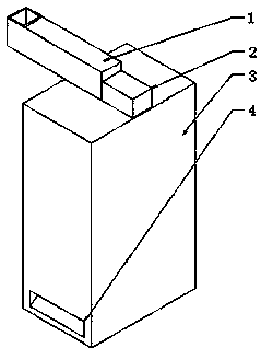 Efficient feeding and stirring device for thermal power station construction