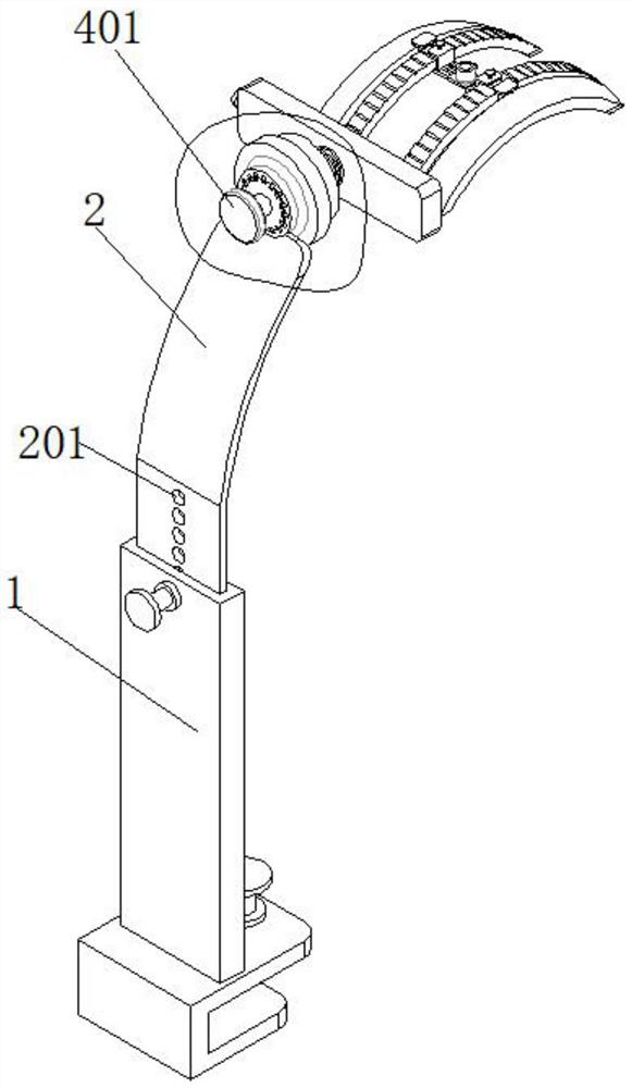 Multi-angle adjustment puncture fixator based on medical image guidance