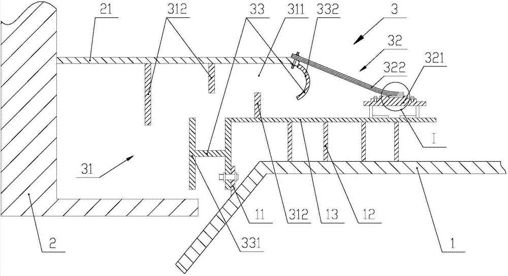 Rotary kiln multistage sealing structure