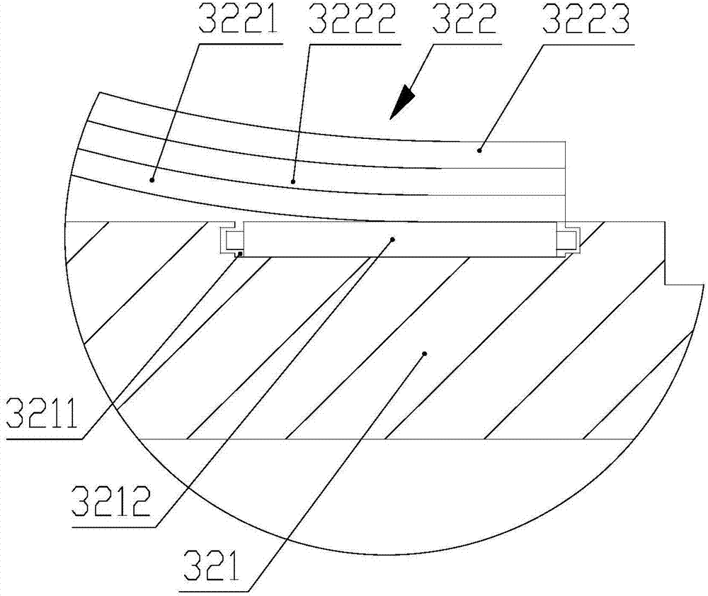 Rotary kiln multistage sealing structure