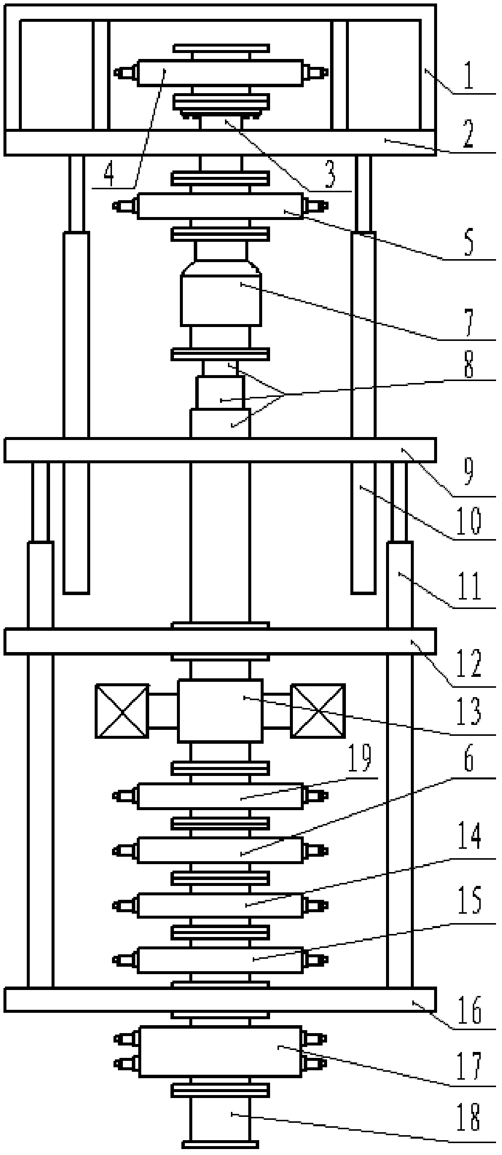 Long-stroke no-killing well working device of oil-water well