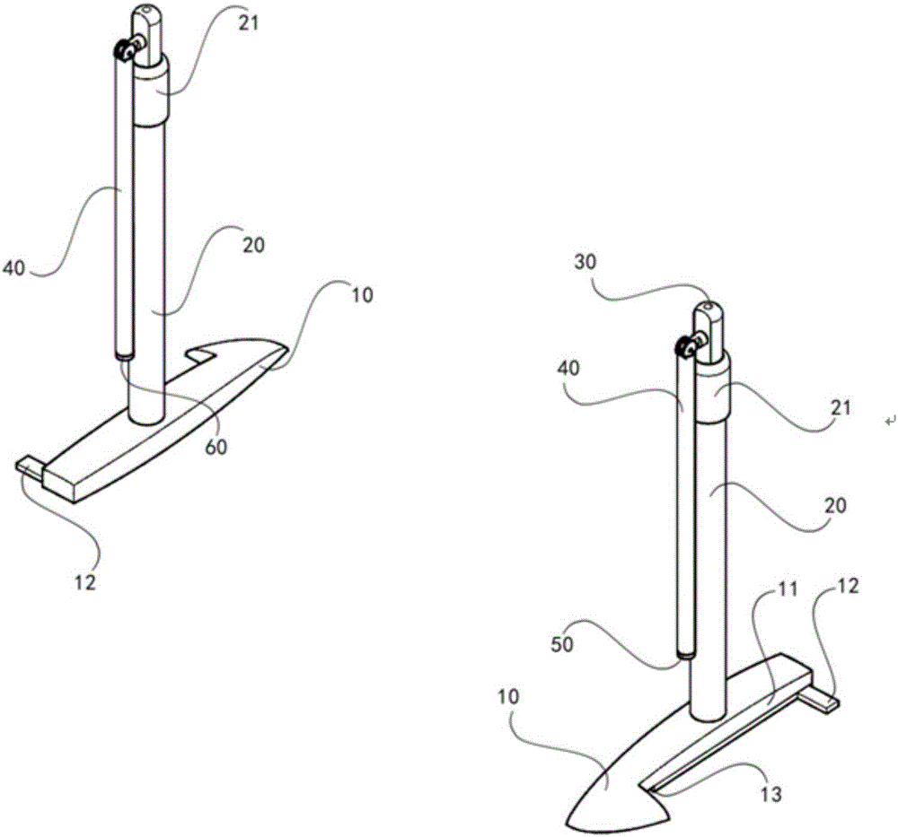 Safe hurdling device incapable of hurting people