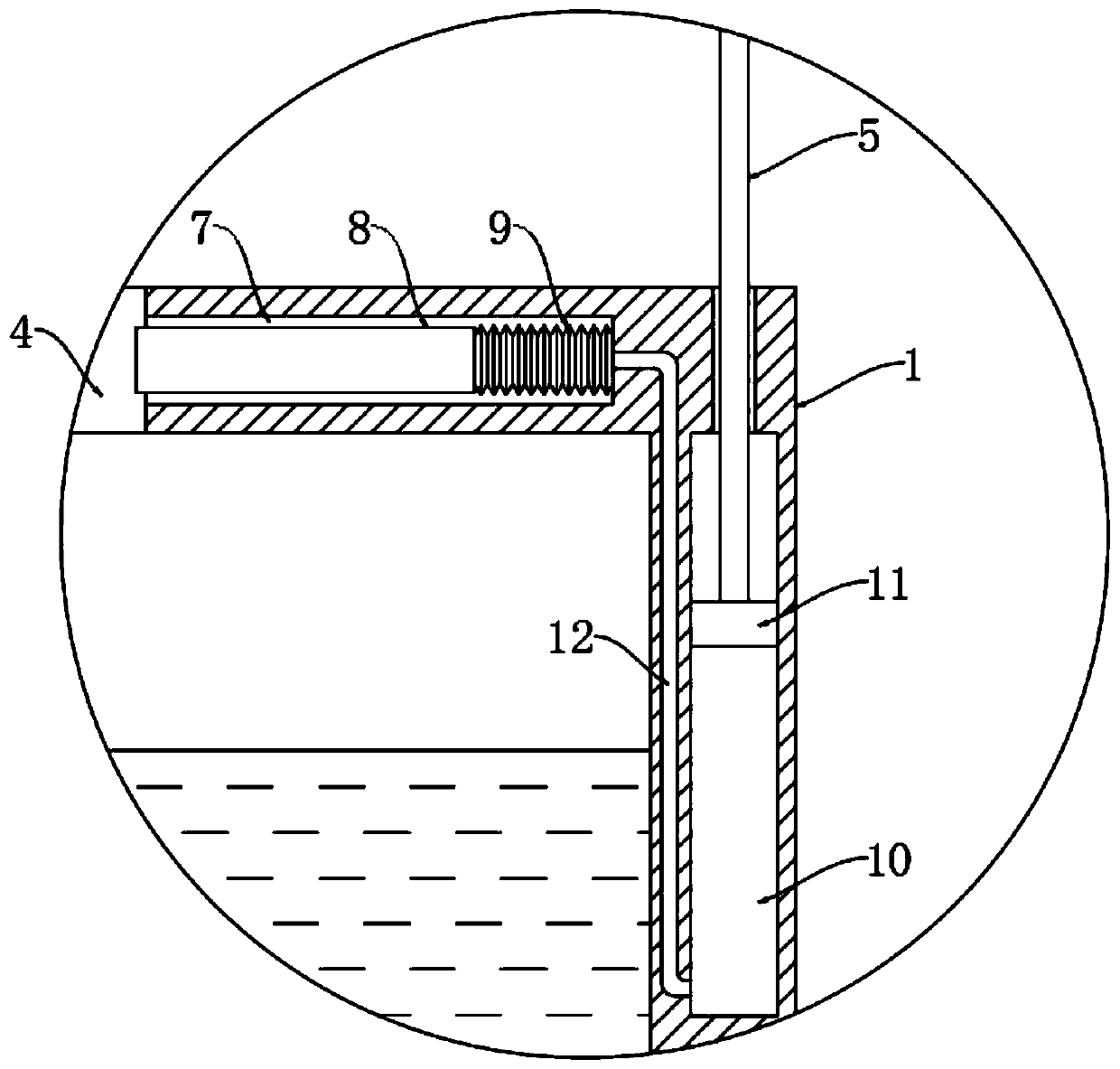 Self-closed fresh food logistics transport case