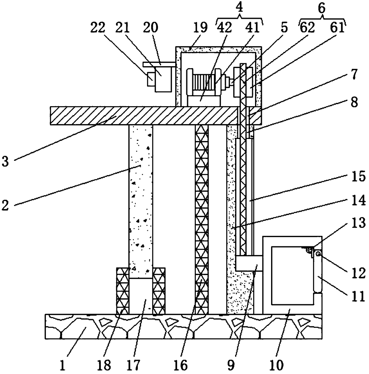 Tidal power generation periphery protection device