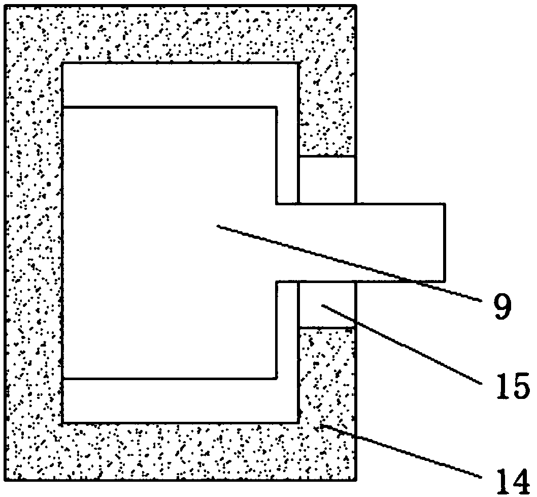 Tidal power generation periphery protection device