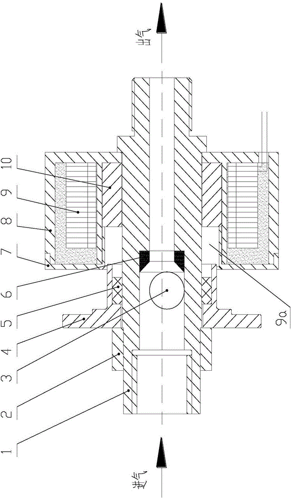 Liquefied gas steel cylinder and safety valve thereof