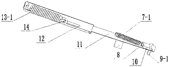 Film pressing soil zone stacking and anti-blocking mechanism of ridging and plastic film mulching machine