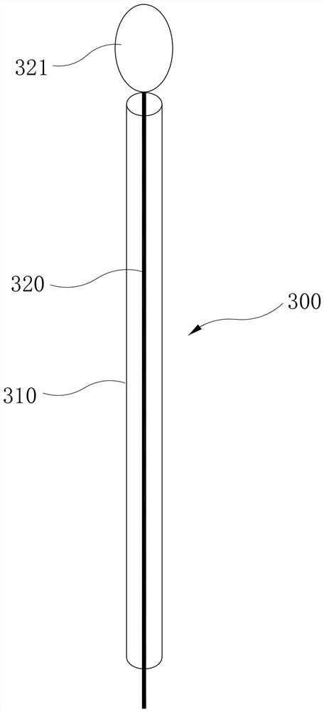 Branch type aorta artificial stent conveying device