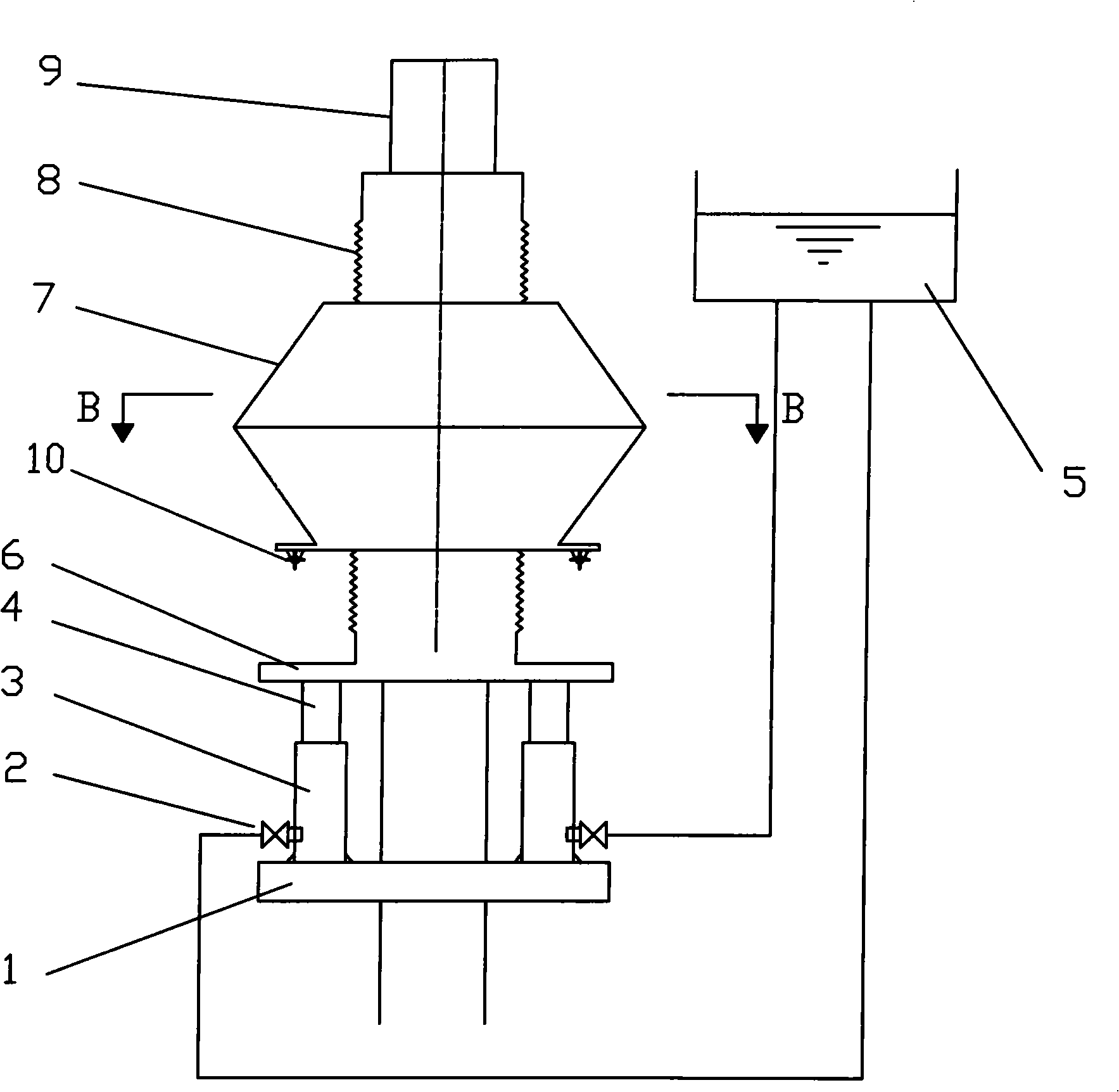 Auto spiral lifting active ice resistant device