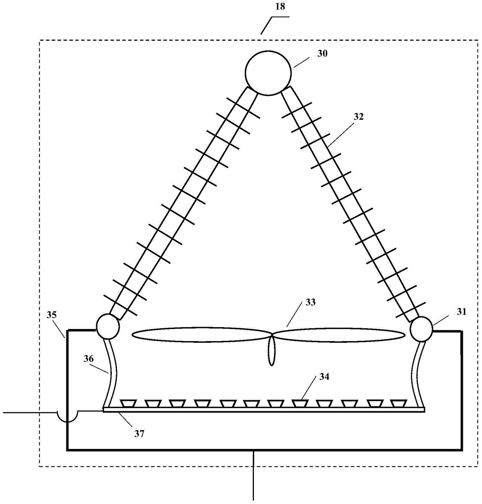 Air-cooling system and heat transfer coefficient prediction method of air-cooled condenser for combined refrigeration power station with steam leakage from steam turbine shaft seal and boiler continuous blowdown and waste heat