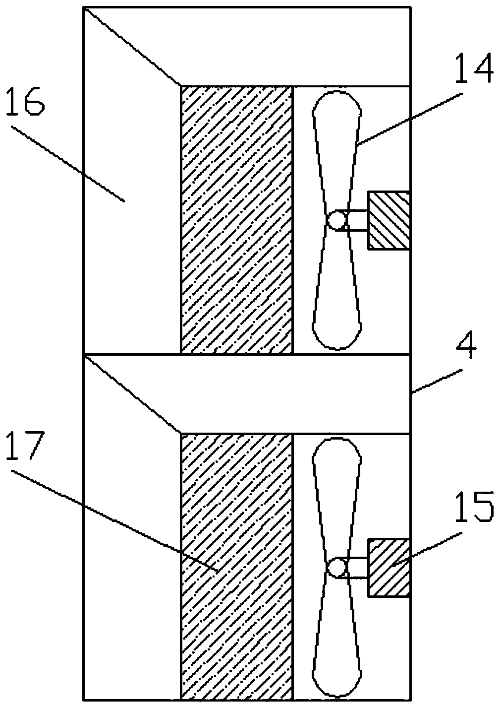 Tapping machine for production of automobile plastic parts