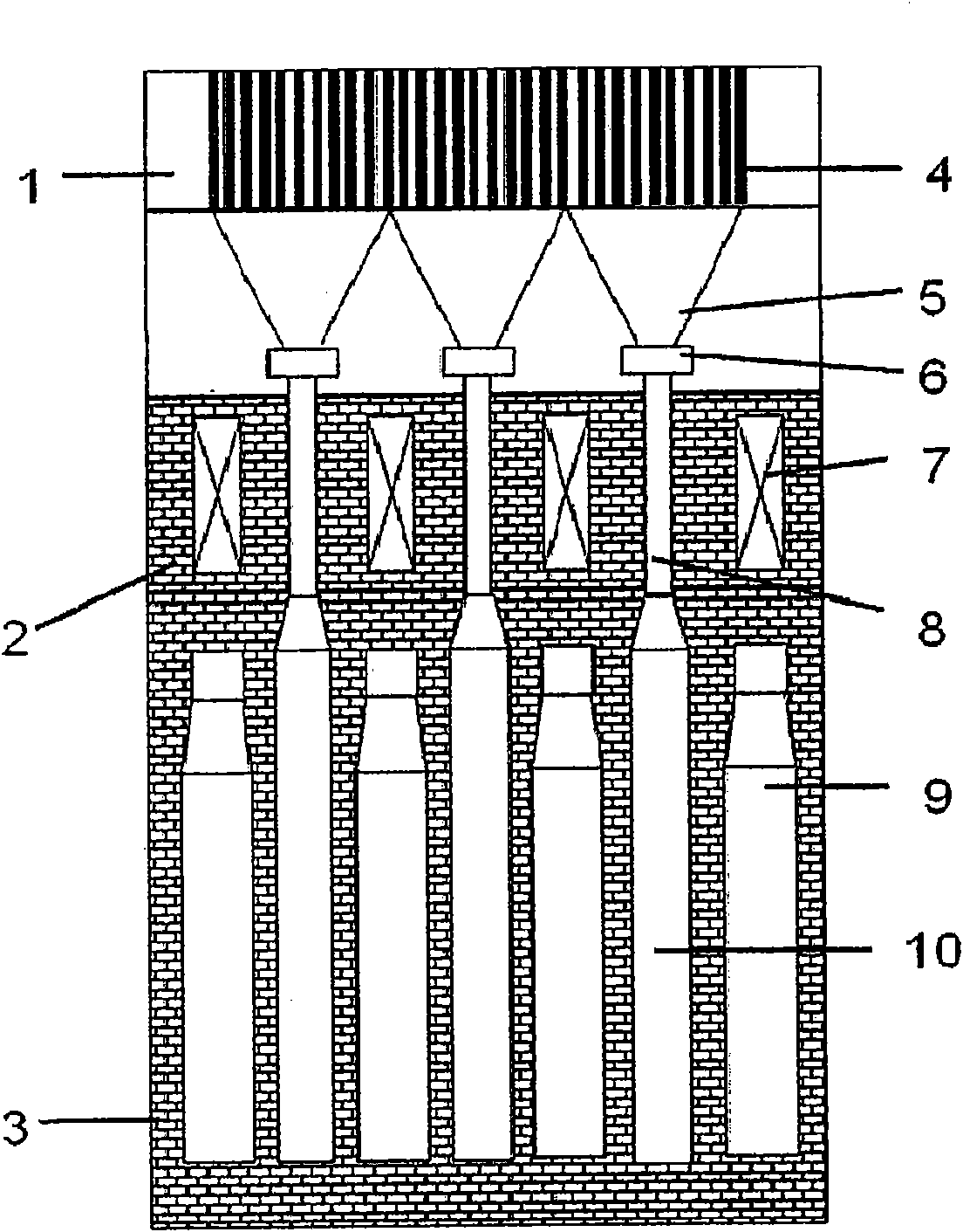 Coke oven and coking process method