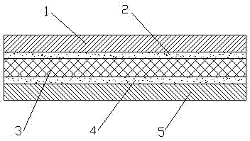 High-temperature type viscoelastic body corrosion-preventing sealing adhesive tape and preparation method thereof