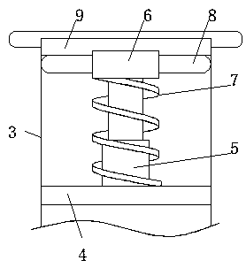 Novel horizontal double-screw pump