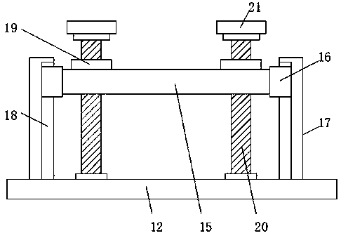 Novel horizontal double-screw pump