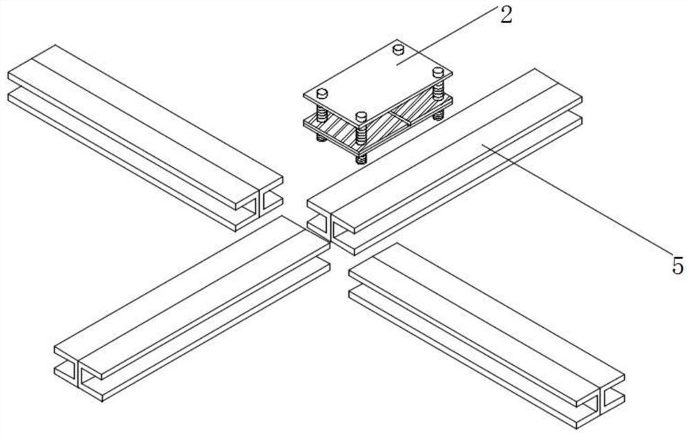 Detachable and movable heat preservation and insulation unit block roof